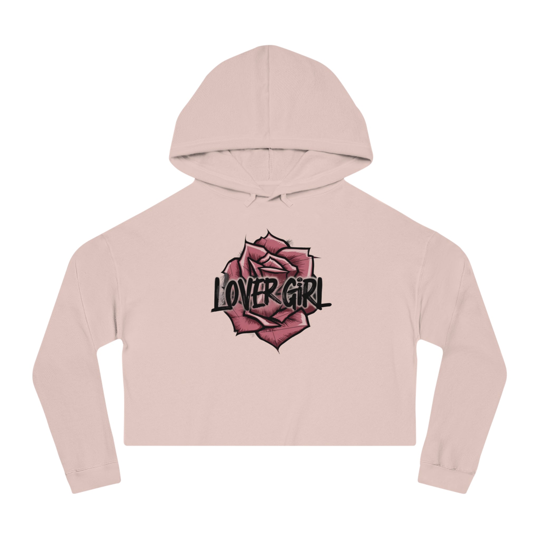 "I'm Just A Girl" Women’s Cropped Hoodie