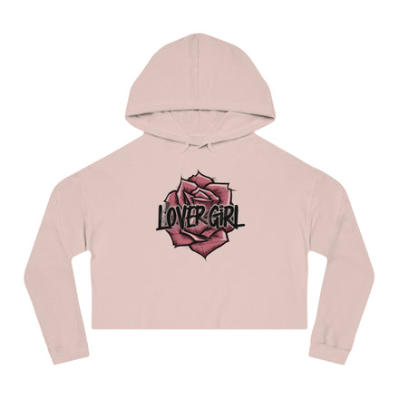 "I'm Just A Girl" Women’s Cropped Hoodie